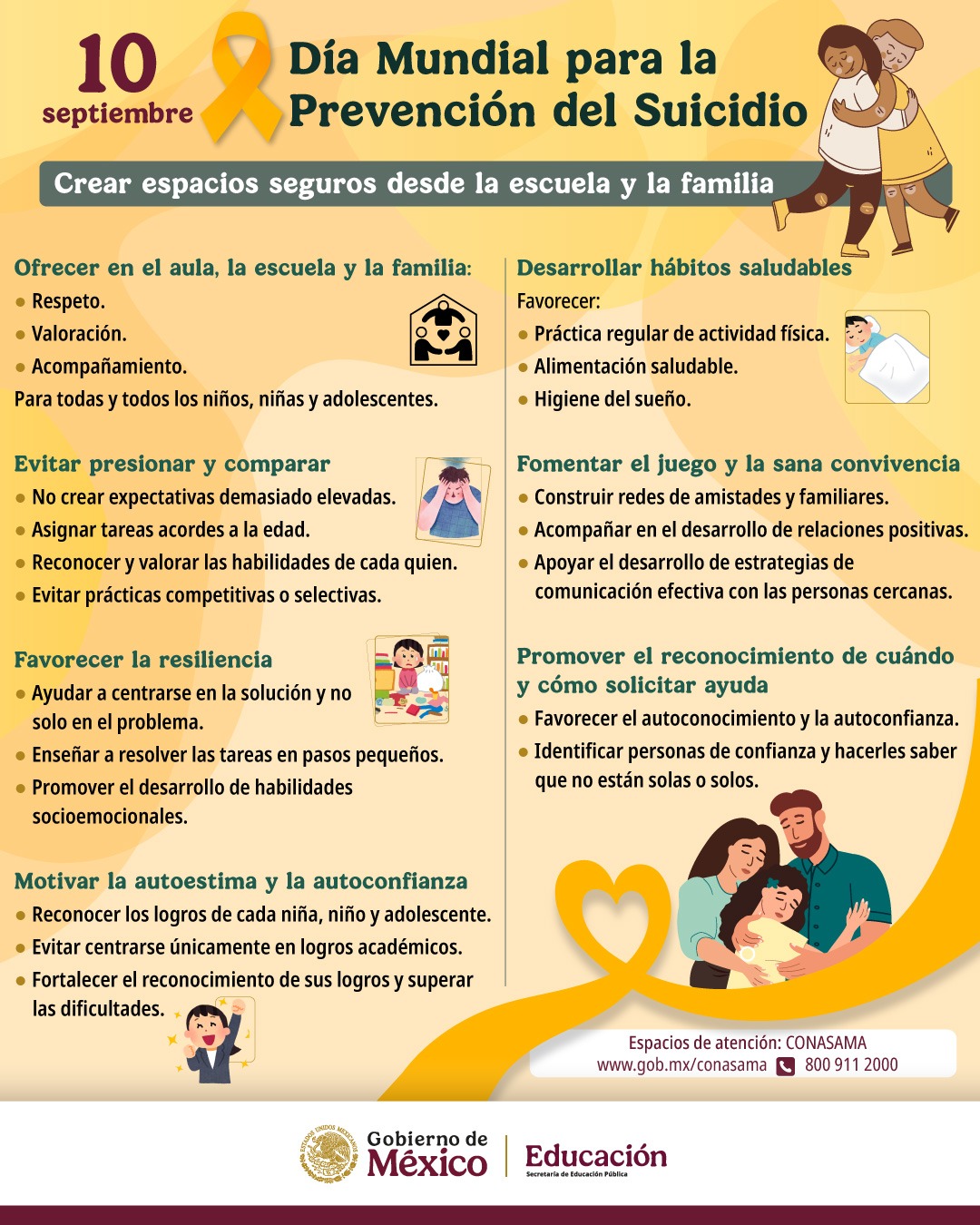 10 de septiembre, dia de prevencion del suicidio